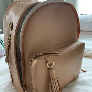 Backpack diaper bag